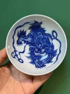 Playful Lions Tea Cup — view 7