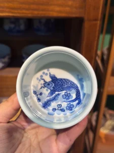 Fish & Water Plants Tea Cup — view 9