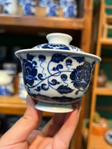 Scrolling Lotus Gaiwan — view 2