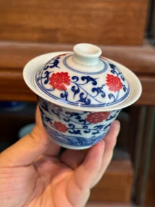 Scrolling Lotus Gaiwan — view 7