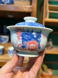 Playful Lions Gaiwan
