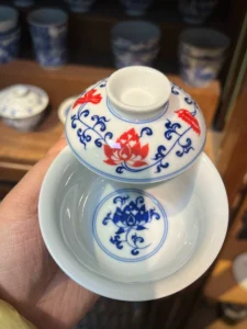 Scrolling Lotus Gaiwan — view 7