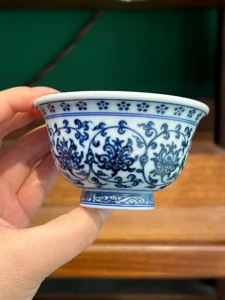 Scrolling Lotus Tea Cup — view 8