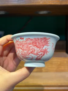Playful Lions Tea Cup — view 4