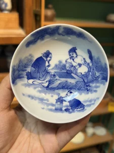 Chess under the Pines Tea Cup — view 3