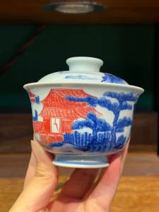 Mountain Landscape Gaiwan — view 2