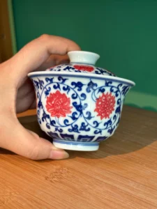 Scrolling Lotus Gaiwan — view 6