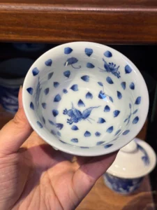 Butterflies & Blossoms Tea Cup — view 4