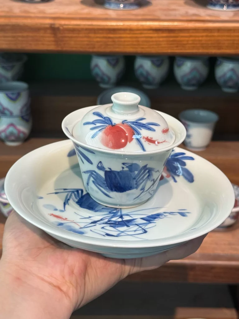 Crab & Fruit Gaiwan