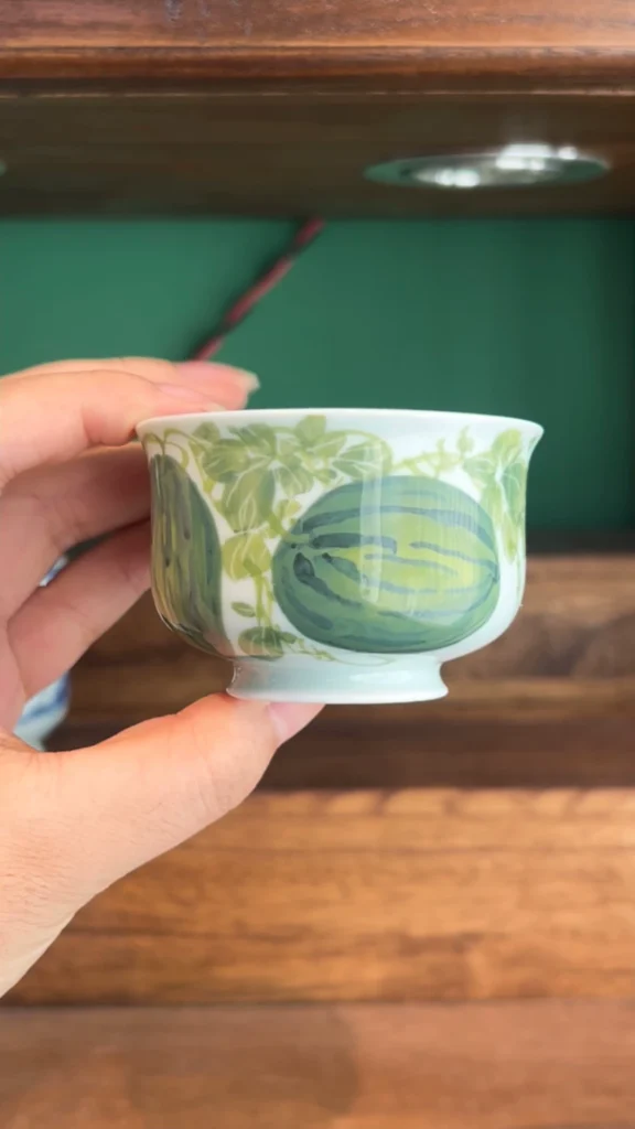 Watermelon Tea Cup