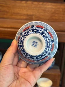 Scrolling Lotus Tea Cup — view 8