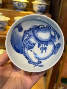 Golden Toad Tea Cup — view 8