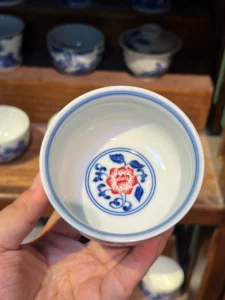 Scrolling Lotus Tea Cup — view 8