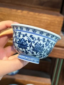 Scrolling Lotus Tea Cup — view 7