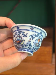 Scrolling Lotus Tea Cup — view 7