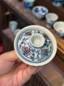 Scrolling Lotus Gaiwan — view 4