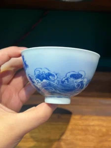 Mountains & Waves Tea Cup — view 5