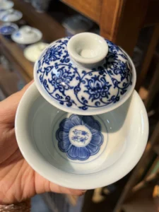 Scrolling Lotus Gaiwan — view 7