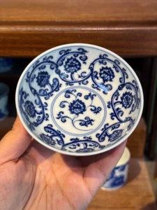 Scrolling Lotus Tea Cup — view 7