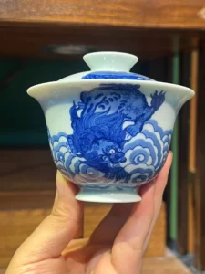 Playful Lions Gaiwan