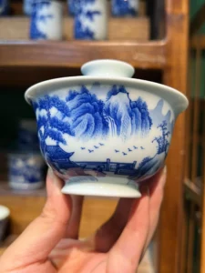 Mountain Landscape Gaiwan — view 3
