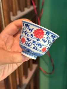 Scrolling Lotus Tea Cup — view 7