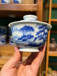 Mountain Landscape Gaiwan — view 6