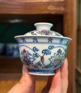 Scrolling Lotus Gaiwan — view 6