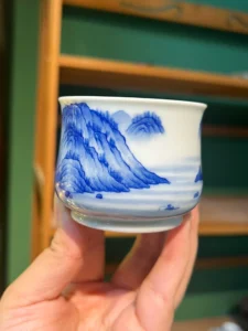 Mountain Landscape Tea Cup — view 5