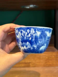 Scholars’ Gathering Tea Cup — view 3