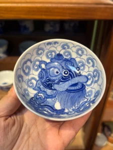 Playful Lions Tea Cup — view 7