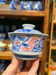 A Thousand Flowers Gaiwan — view 3