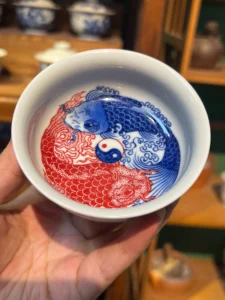 Yin & Yang Fish Tea Cup — view 6