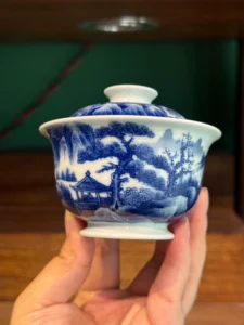 Mountain Landscape Gaiwan — view 4