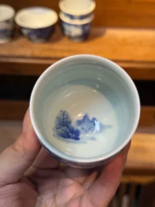 Mountain Landscape Tea Cup — view 8