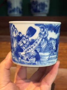 Eight Immortals Tea Cup — view 8