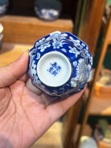 A Thousand Flowers Hexagonal Tea Cup — view 8
