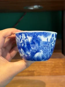Scholars’ Gathering Tea Cup — view 4