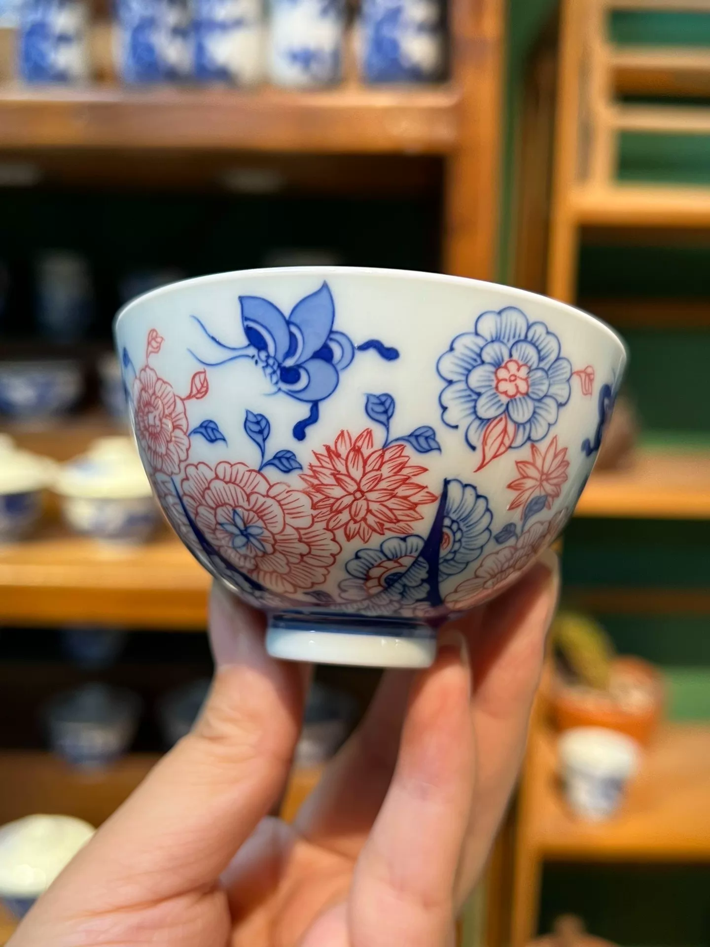 Butterflies Tea Cup