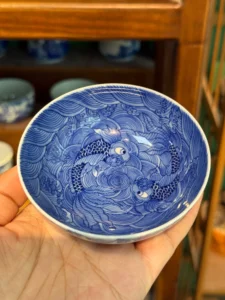 Twin Fish Tea Cup — view 7