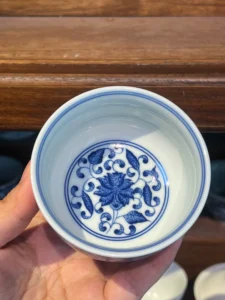 Scrolling Lotus Tea Cup — view 8