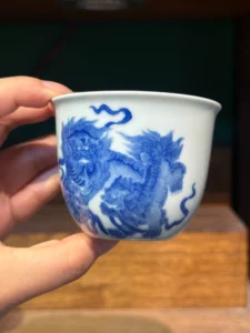 Playful Lions Tea Cup — view 3