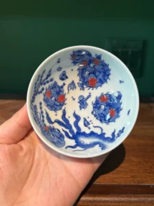 Pufferfish Porcelain Piece — view 4