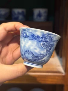 Ink Dragon Tea Cup — view 6