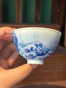Ocean Waves Tea Cup — view 3