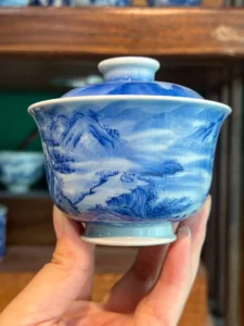 Moonlit Landscape Gaiwan — view 4